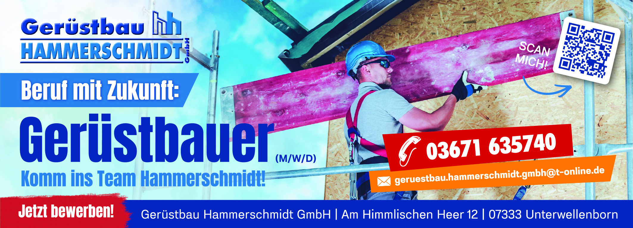anzeige gerüstbauer